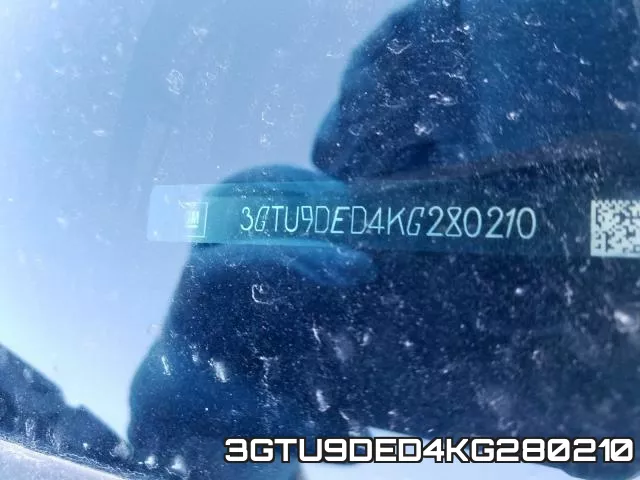 3GTU9DED4KG280210 фото 2