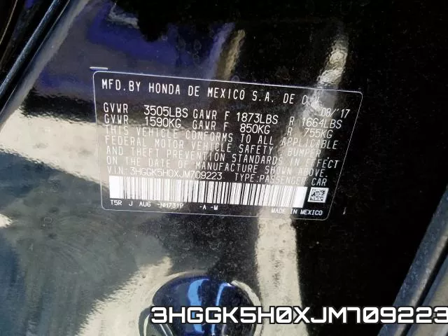 3HGGK5H0XJM709223 фото 2