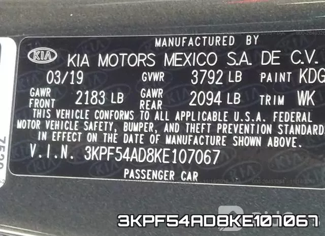 3KPF54AD8KE107067 фото 10