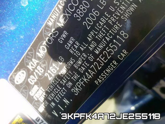 3KPFK4A72JE255118 фото 2