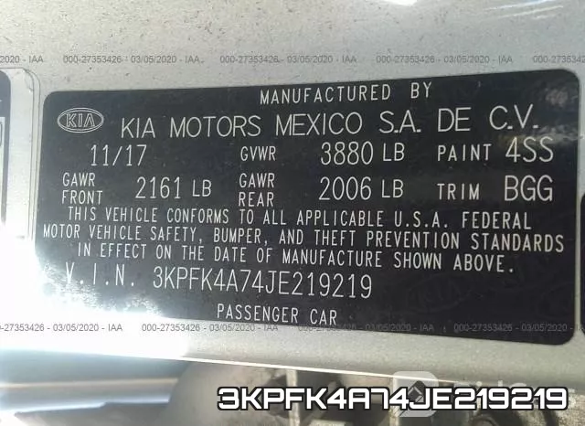 3KPFK4A74JE219219 фото 10