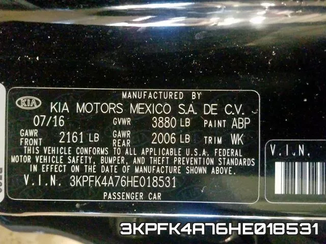 3KPFK4A76HE018531 фото 2