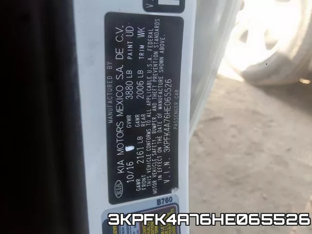 3KPFK4A76HE065526 фото 2