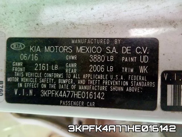 3KPFK4A77HE016142 фото 2