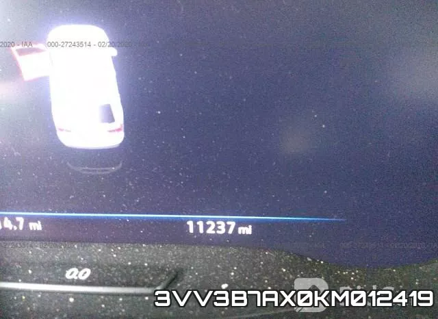 3VV3B7AX0KM012419 фото 8