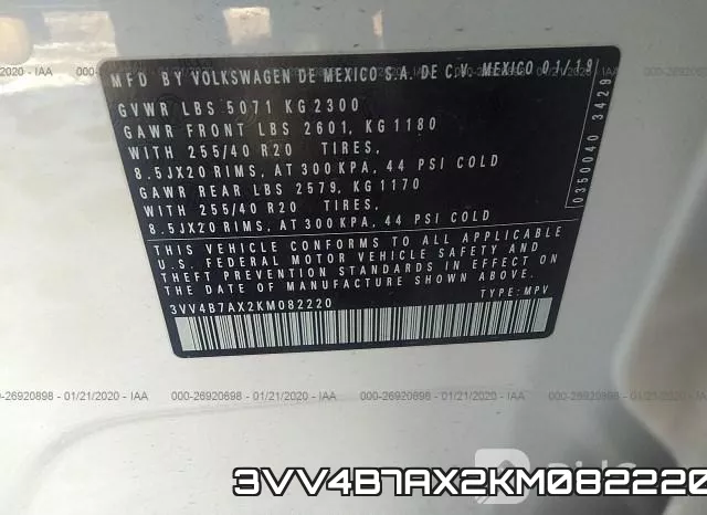 3VV4B7AX2KM082220 фото 10