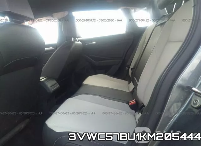 3VWC57BU1KM205444 фото 9