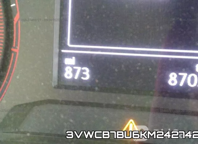 3VWCB7BU6KM242742 фото 8