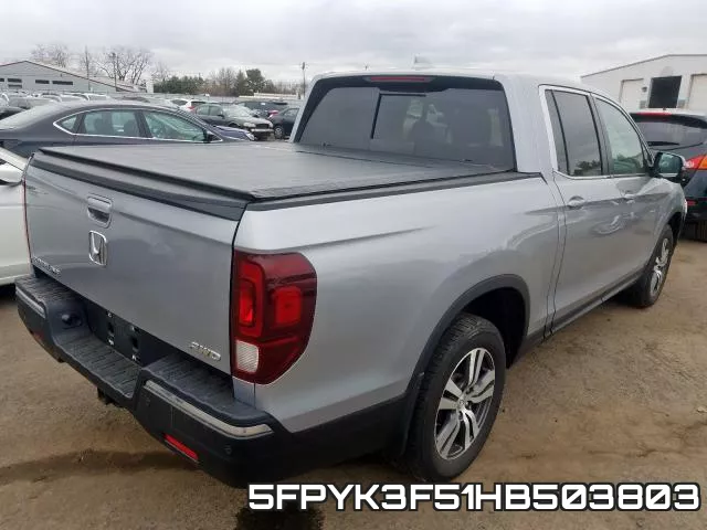 5FPYK3F51HB503803 фото 5