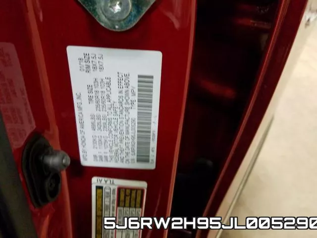 5J6RW2H95JL005290 фото 2