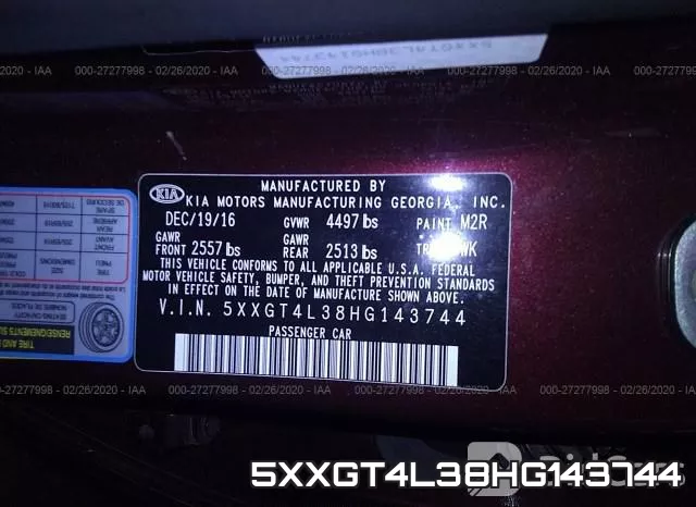 5XXGT4L38HG143744 фото 10