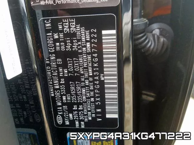 5XYPG4A31KG477222 фото 2