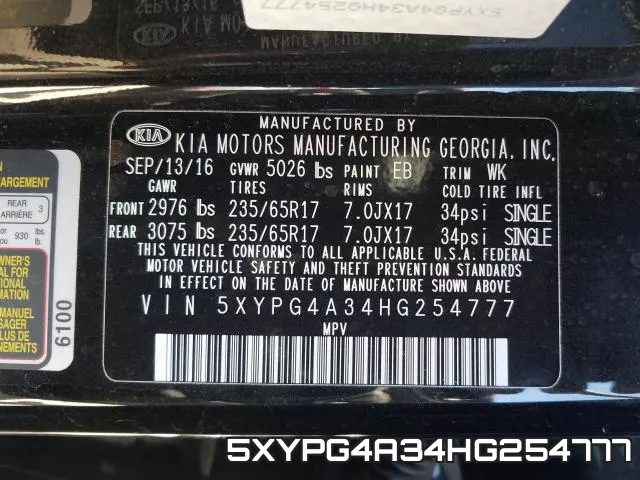 5XYPG4A34HG254777 фото 2