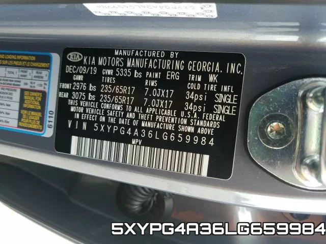 5XYPG4A36LG659984 фото 2