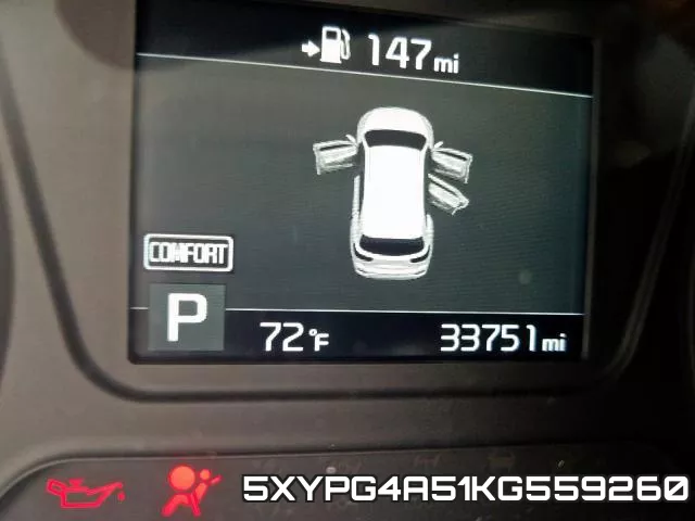 5XYPG4A51KG559260 фото 9