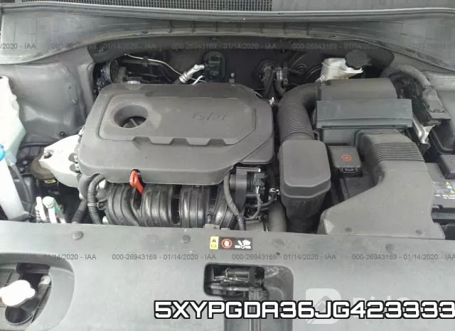 5XYPGDA36JG423333 фото 2
