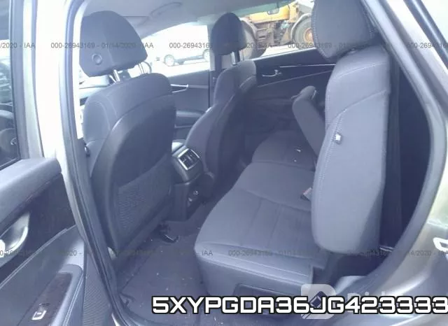 5XYPGDA36JG423333 фото 9