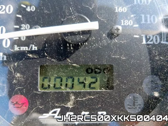 JH2RC500XKK500404 фото 9