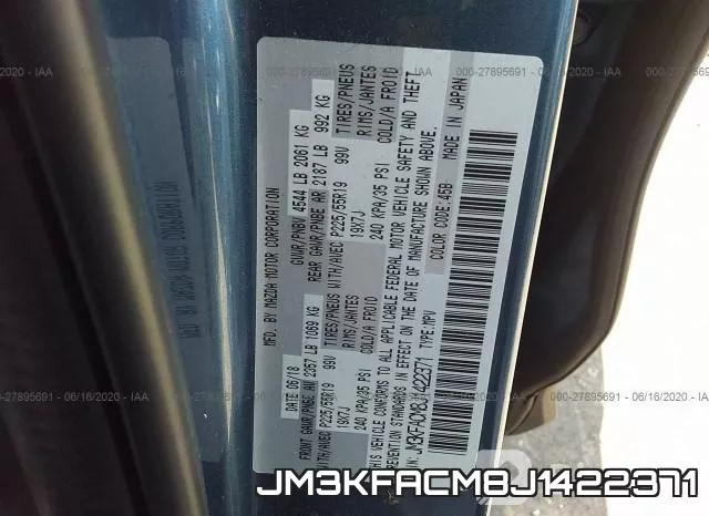 JM3KFACM8J1422371 фото 10