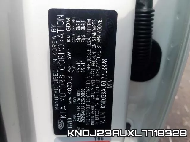 KNDJ23AUXL7718328 фото 2