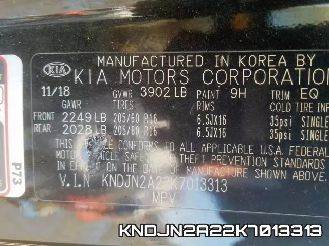 KNDJN2A22K7013313 фото 2