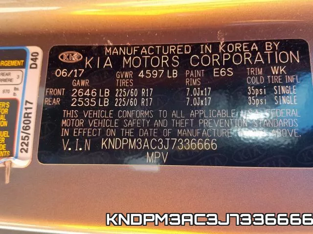 KNDPM3AC3J7336666 фото 2