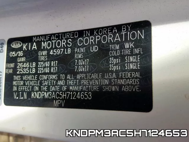KNDPM3AC5H7124653 фото 2