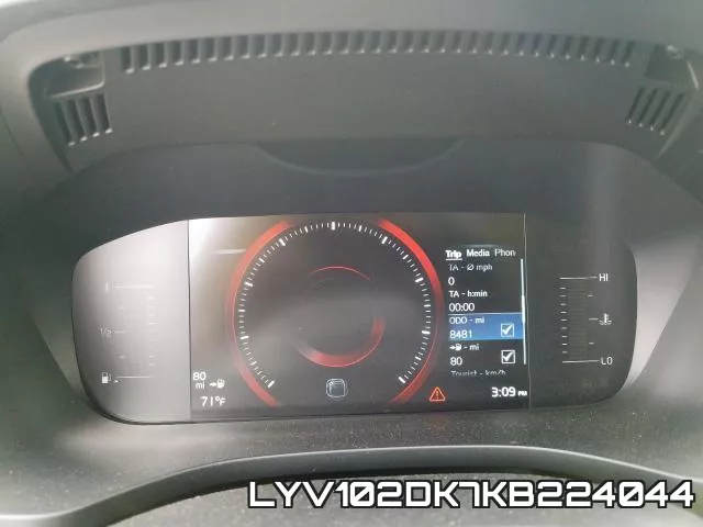 LYV102DK7KB224044 фото 9