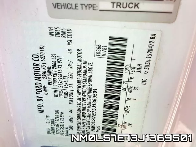 NM0LS7E73J1369501 фото 2