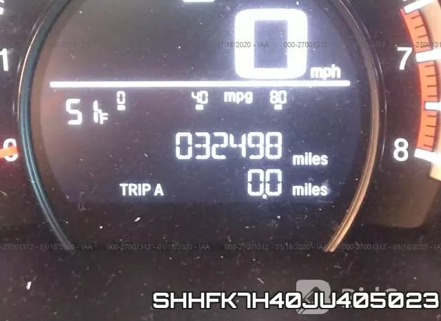 SHHFK7H40JU405023 фото 8