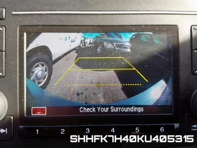 SHHFK7H40KU405315 фото 10
