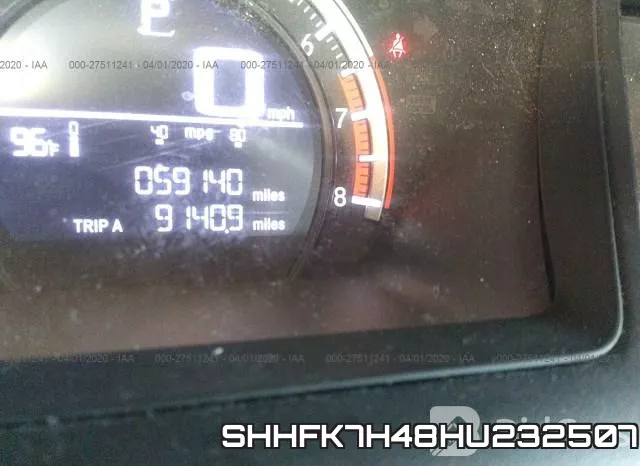 SHHFK7H48HU232507 фото 8