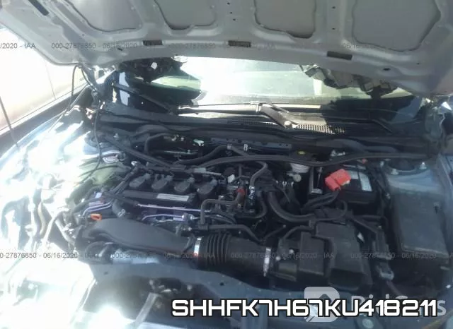 SHHFK7H67KU418211 фото 2