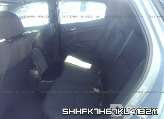 SHHFK7H67KU418211 фото 9