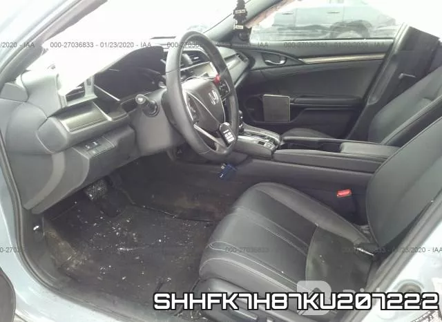 SHHFK7H87KU207222 фото 6