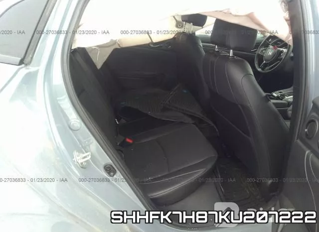SHHFK7H87KU207222 фото 9