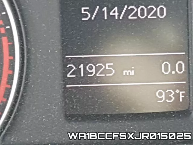 WA1BCCFSXJR015025 фото 9