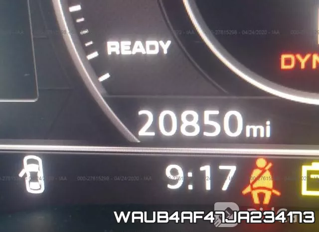 WAUB4AF47JA234173 фото 8