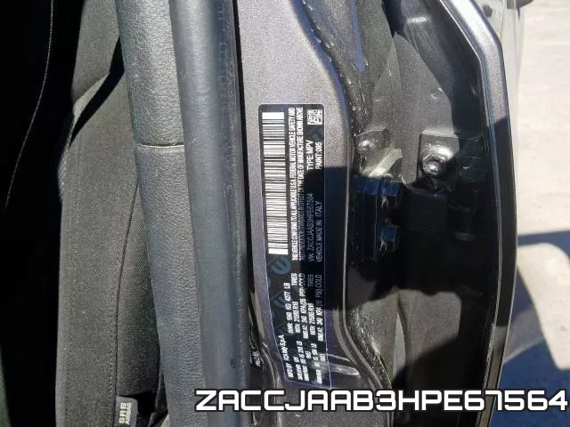 ZACCJAAB3HPE67564 фото 2