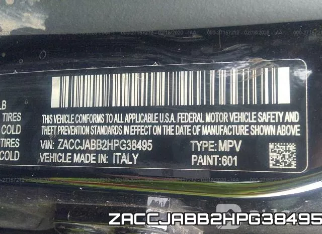 ZACCJABB2HPG38495 фото 10