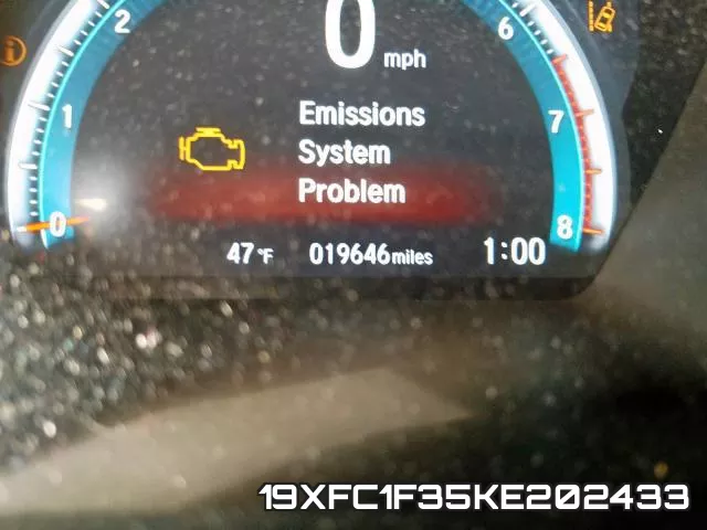 19XFC1F35KE202433 фото 9