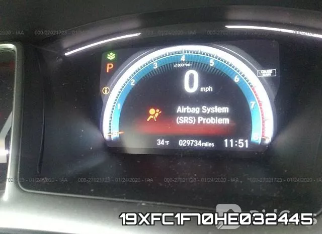 19XFC1F70HE032445 фото 8
