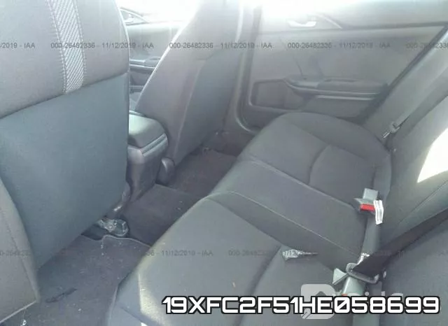 19XFC2F51HE058699 фото 9