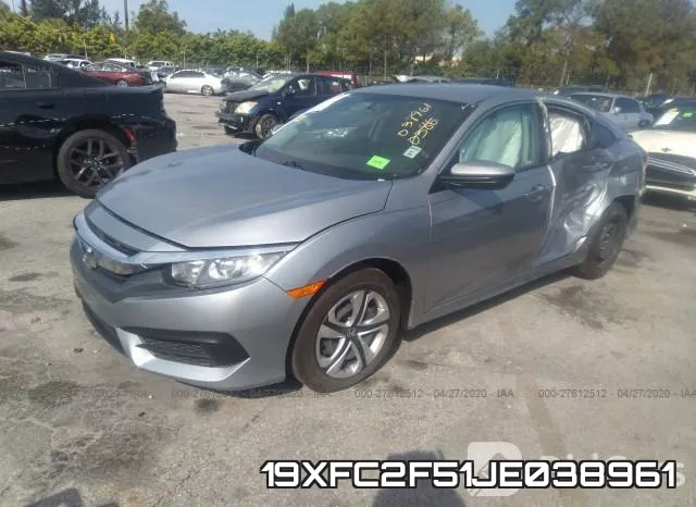 19XFC2F51JE038961 фото 3