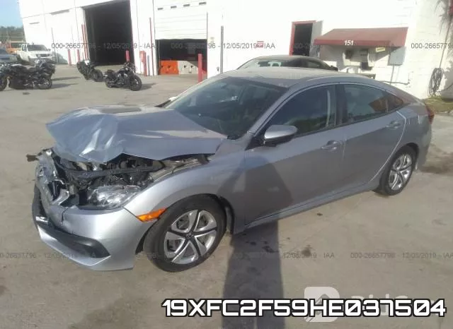 19XFC2F59HE037504 фото 3