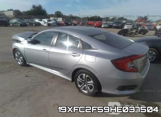 19XFC2F59HE037504 фото 4