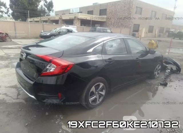 19XFC2F60KE210732 фото 5