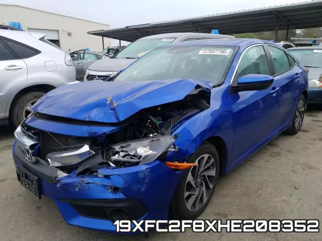 19XFC2F8XHE208352 фото 3