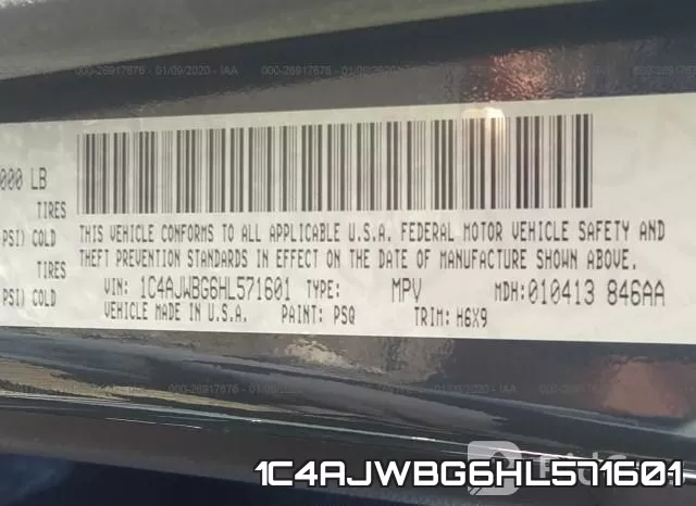 1C4AJWBG6HL571601 фото 10