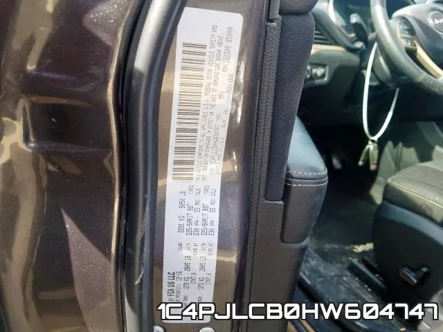 1C4PJLCB0HW604747 фото 2